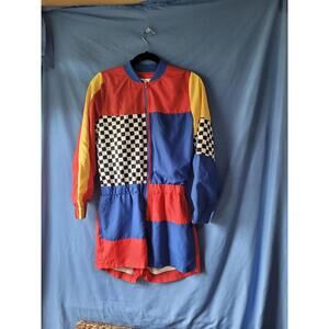 Hot & Delicious Race Car Driver Costume Dress / Romper Women’s Size Small